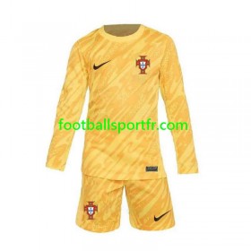 Tenue Portugal Gardien Enfant Domicile UEFA Euro 2024 Maillot de Foot ML